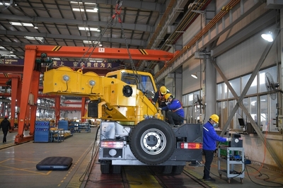 安徽柳工起重機主導產(chǎn)品市場占有率全國第四